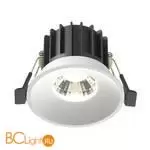 Встраиваемый светильник Maytoni Round new DL058-12W-DTW-W