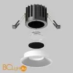 Встраиваемый светильник Maytoni Round new DL058-12W-DTW-W - Фото 3