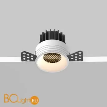 Встраиваемый светильник Maytoni Round DL058-7W2.7K-TRS-W - Фото 11