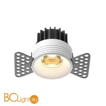 Встраиваемый светильник Maytoni Round DL058-7W2.7K-TRS-W
