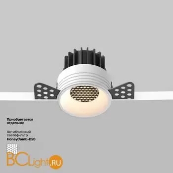 Встраиваемый светильник Maytoni Round DL058-7W2.7K-TRS-W - Фото 9