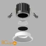 Встраиваемый светильник Maytoni Round DL058-12W2.7K-W - Фото 3