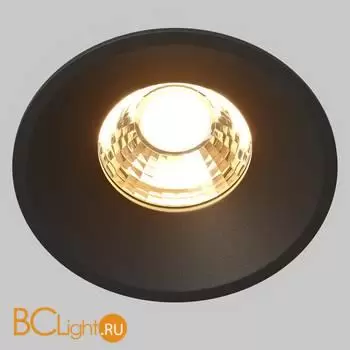 Встраиваемый светильник Maytoni Round DL058-12W2.7K-B - Фото 0