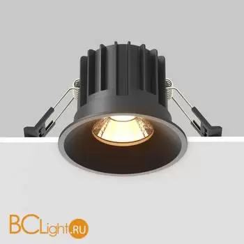 Встраиваемый светильник Maytoni Round DL058-12W2.7K-B - Фото 2