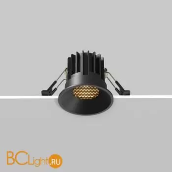 Встраиваемый светильник Maytoni Round DL058-7W2.7K-B - Фото 11