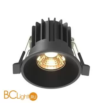 Встраиваемый светильник Maytoni Round DL058-7W2.7K-B