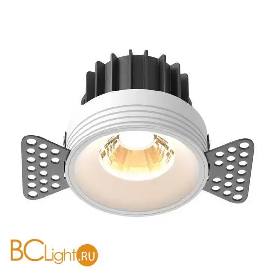 Встраиваемый светильник Maytoni Round DL058-12W2.7K-TRS-W
