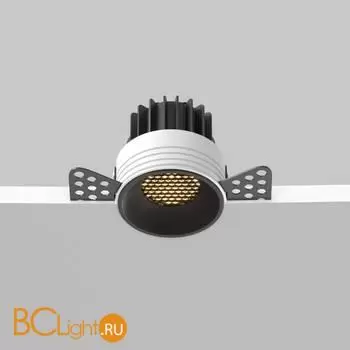 Встраиваемый светильник Maytoni Round DL058-7W2.7K-TRS-B - Фото 10