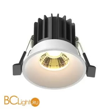 Встраиваемый светильник Maytoni Round DL058-7W2.7K-W