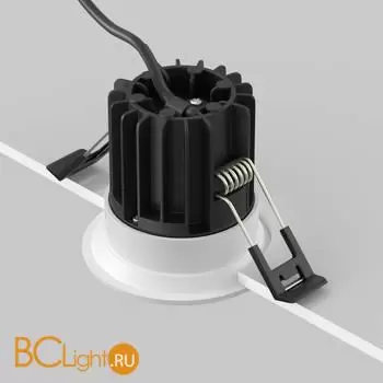 Встраиваемый светильник Maytoni Round DL058-7W2.7K-W - Фото 4