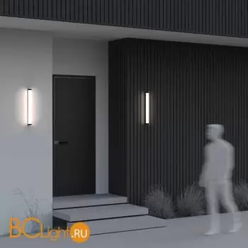 Уличный настенный светильник Maytoni Rounge O482WL-L16B3K - Фото 5