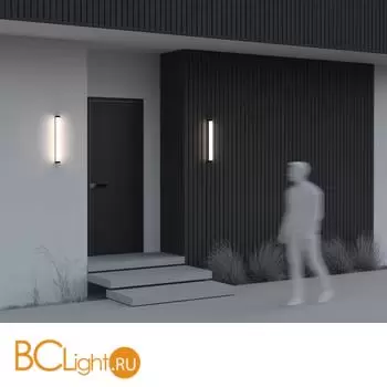 Уличный настенный светильник Maytoni Rounge O482WL-L16B3K - Фото 7