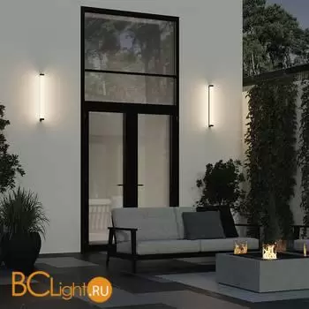 Уличный настенный светильник Maytoni Rounge O482WL-L16B3K - Фото 0