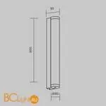 Уличный настенный светильник Maytoni Rounge O482WL-L16B3K - Фото 8