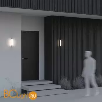 Уличный настенный светильник Maytoni Rounge O482WL-L12B3K - Фото 0