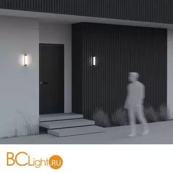 Уличный настенный светильник Maytoni Rounge O482WL-L12B3K - Фото 5