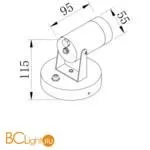 Настенный светильник Maytoni Scope O025WL-01B - Фото 2