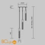 Подвесной светильник Maytoni Selemo MOD328PL-L9BS3K - Фото 5