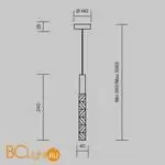 Подвесной светильник Maytoni Selemo MOD328PL-L3CH3K - Фото 5