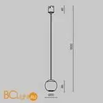 Трековый светильник Maytoni Sfera new TR165-1-8W3K-M-B - Фото 7