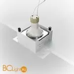 Встраиваемый светильник Maytoni Share GU10 1x20Вт DL051-01-GU10-SQ-WS - Фото 1