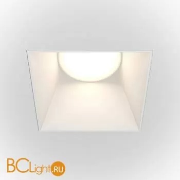 Встраиваемый светильник Maytoni Share GU10 1x20Вт DL051-01-GU10-SQ-W