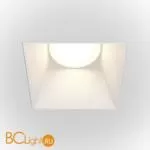 Встраиваемый светильник Maytoni Share GU10 1x20Вт DL051-01-GU10-SQ-W