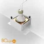 Встраиваемый светильник Maytoni Share GU10 1x20Вт DL051-01-GU10-SQ-WMG - Фото 1