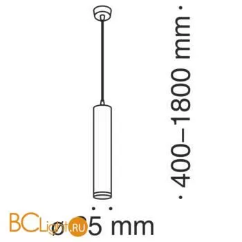 Подвесной светильник Maytoni Shelby P020PL-01MG - Фото 2