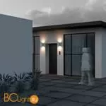 Уличный настенный светильник Maytoni Shim O303WL-L24W3K - Фото 6