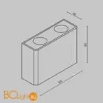 Настенный светильник Maytoni Show O433WL-L4GF3K - Фото 5