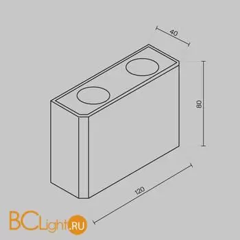 Настенный светильник Maytoni Show O433WL-L4W3K - Фото 5