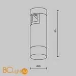 Трековый светильник Maytoni Skim new TR145-1-3W3K-W-B - Фото 7