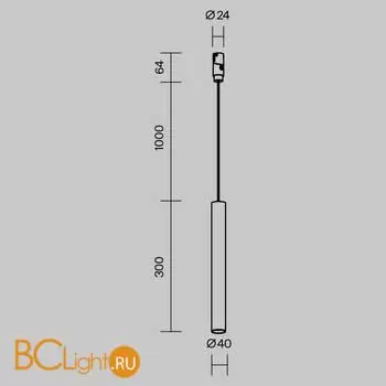 Трековый светильник Maytoni Skim new TR210-1-5W3K-M-BBS - Фото 9