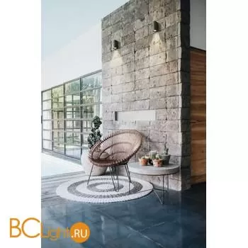 Уличный настенный светильник Maytoni Slat O044WL-02B - Фото 1