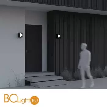 Уличный настенный светильник Slate O483WL-L10GF3K - Фото 7