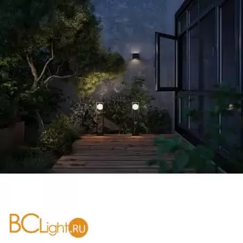 Уличный настенный светильник Slate O483WL-L10GF3K - Фото 1