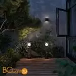 Уличный настенный светильник Slate O483WL-L10GF3K - Фото 0