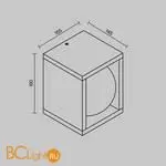 Уличный настенный светильник Slate O483WL-L10GF3K - Фото 8