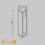 Ландшафтный светильник Slate O483FL-L10GF3K - Фото 5