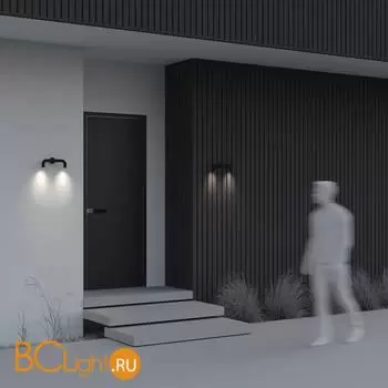 Уличный настенный светильник Maytoni Sleek O477WL-L4GF3K - Фото 5