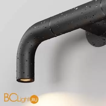 Уличный настенный светильник Maytoni Sleek O477WL-L4GF3K - Фото 4