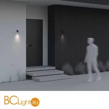 Уличный настенный светильник Maytoni Sleek O477WL-L2GF3K - Фото 7