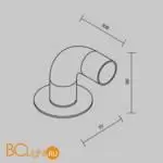 Ландшафтный светильник Maytoni Sleek O477FL-L2GF3K1 - Фото 8