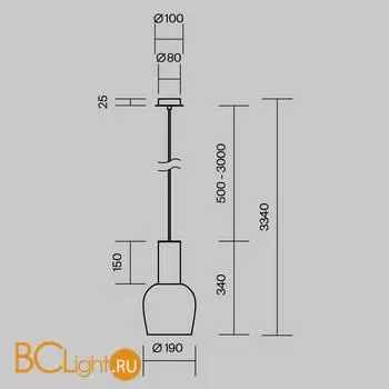Подвесной светильник Maytoni Smart Casual new MOD414PL-L7G3K - Фото 4