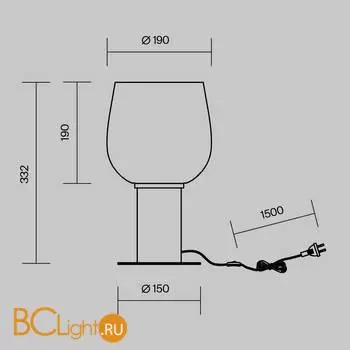 Настольный светильник Maytoni Smart Casual new MOD414TL-01G - Фото 5