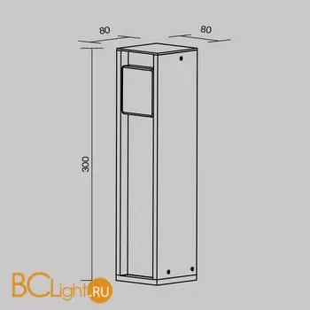 Уличная розетка Maytoni Outdoor Socket 2000Вт IP 54 O459FL-GF01SC - Фото 7