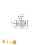 Потолочный светильник Maytoni Solar MOD087CL-04G - Фото 1