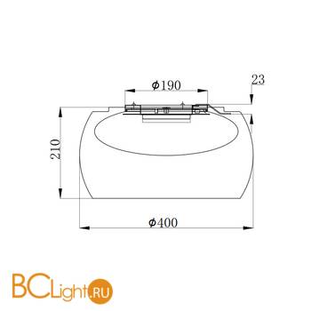 Потолочный светильник Maytoni Solen MOD074CL-L13B3K - Схема