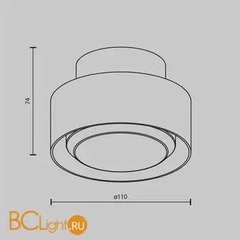 Спот Maytoni Space new C092CL-GX53-B - Фото 6